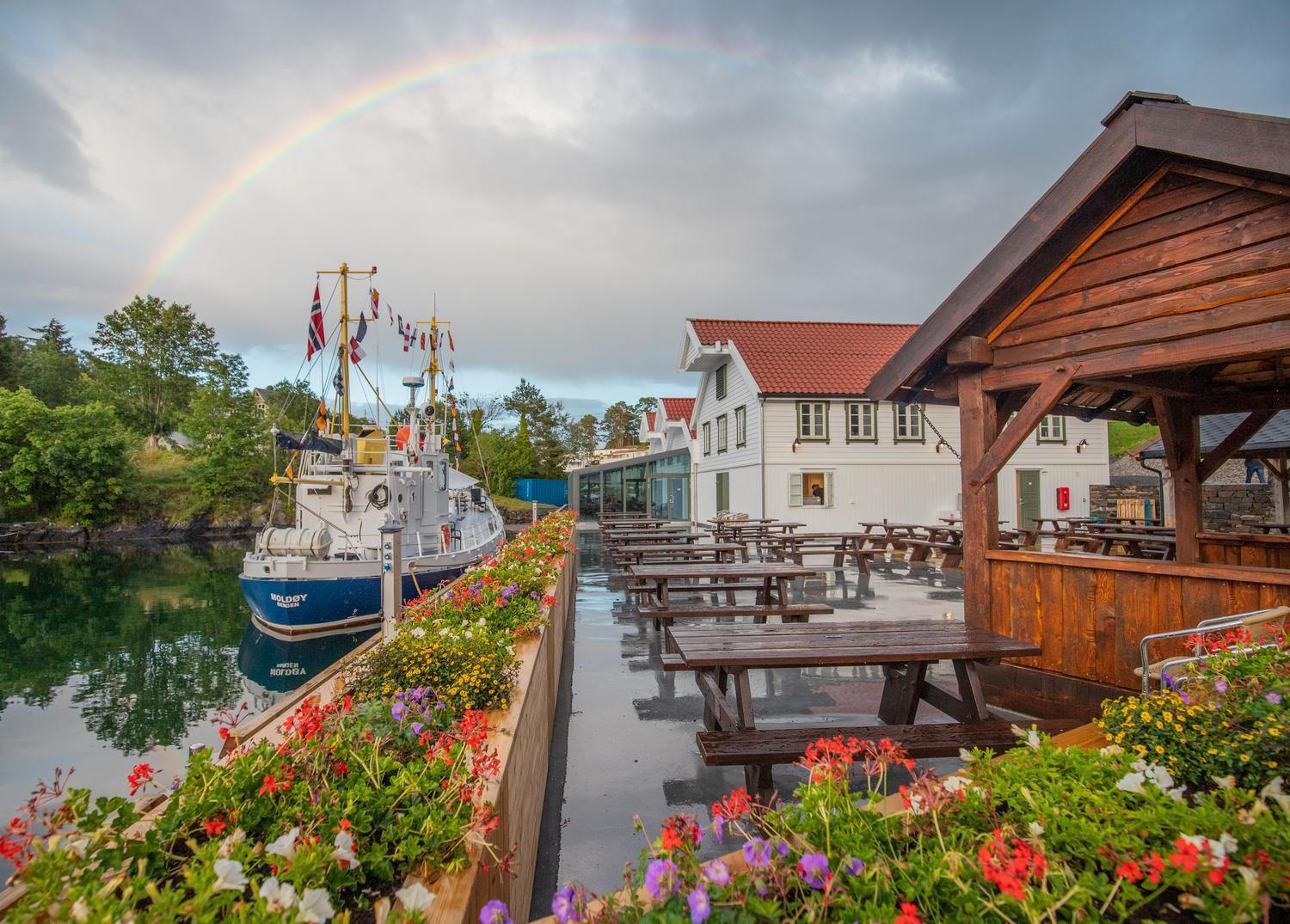 Kulleseidkanalen Gjestehamn Bomlo Dış mekan fotoğraf